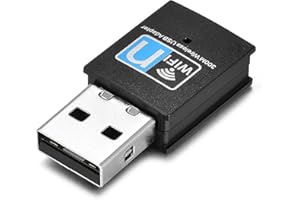 OUTLET COMPUTER OUTSIDER Outlet Computer Mini Scheda di Rete Wireless WLAN Mini WiFi Stick 300 Mbit IEEE 802.11b/g/n Wireless USB 2.0 Adattatore per Windows, Mac e Linux (300M)