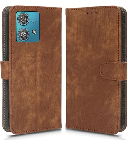 Cadorabo Leder-Hülle Für Realme 5 Pro / Realme Q – Flip-Cover Mit Standfunktion & Kartenfach – Schwarz, Magnetisch, Stoßfest
