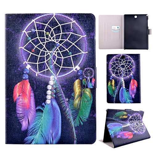 Samsung Galaxy TAB A 9.7 T550 Hülle, COLJOY Samsung Galaxy Tab A 9.7 SM-T550 T555 Kunstledertasche PU Schutzhülle Tasche Leder Brieftasche Hülle Case Cover mit praktischer Ständerfunktion und Auto Sleep / Wake Up Funktion, TM11