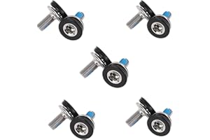 YouU 10 Pcs 8mm Hex Crank Arm Fixing Bolts Bicycle Crank Screws for Square Hole Crankset Bottom Bracket