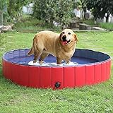 FEMOR Doggy Pool das Planschbecken Hundepool Swimmingpool für den Hun 3 Größe (160*30cm)
