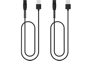 MULTIM 5V Cargador Para OneBlade Afeitadora Compatible con Philips Norelco One Blade 360 Recortadora Para Hombres QP2724, QP2834, QP6531, MG5910, MG7910, MG9510 Maquinilla Eléctrica Recambio Cable de Carga
