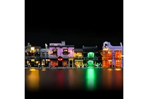 Hosdiy Beleuchtung Set für (Winkelgasse) Modell, Led Licht Beleuchtungsset Kompatible mit Lego 75978 (Nur Beleuchtung, Ohne Modell Set)