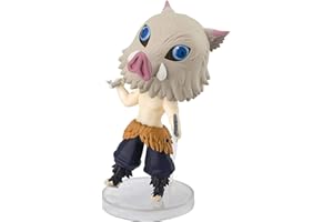 Bandai Tamashii Nations - Demon Slayer - Hashibira Inosuke, Bandai TamashiiNations Figuarts Mini BAS59507 Beige Taille Unique