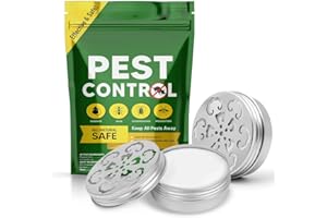 KQPNMJ Repelente de Plagas, Repelente de Ratones y Ratas para Casa y Coche, Repelentes de Roedores para Interiores y Exteriores, Mejor Que los Dispositivos Ultrasónicos – 2P