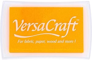 Tsukineko VK111 Tampón para Sello, Color Amarillo