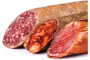 INSIGNIA IBERICA BEAUCOUP DE SAUCISSES IBÉRIQUES/LONGE, CHORIZO ET SAUCISSE - (+ 3 kg.aprox.). De Guijuelo, INSIGNIA IBÉRICA