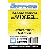 Red Glove - 100 Sapphire Sleeves Yellow 41x63 SPYELLOW