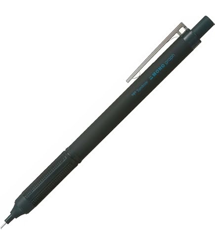 Porte-mine Tombow MONO Graph Fine 0.5 Mm HB - Grip Métal Doux, Gomme Intégrée Rechargeable, Centre De Gravité Bas