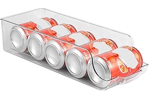 LEMBRD Organizador para frigorífico, dispensador de latas de frigorífico, organizador de bebidas, soporte para latas de frigorífico, organizador para latas de bebidas de 250 ml/330 ml, latas de
