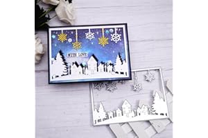 Kokorosa Milieu Stanzformen für Scrapbooking, Metall-Stanzformen zum Basteln, Stanzformen für Kartenherstellung, geeignet für Party, Hochzeit, Urlaub usw. (32)