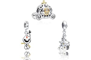 H.ZHENYUE Abalorios Charm para pulseras Plata de Ley 925 con Cartoon Super People Dog Circonita Cúbica para mujeres collares Colgantes regalo,Navidad,San Valentín,día de la madre para mujeres y niñas