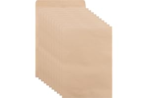 GBACHOOSE 100 Pcs A4 Envelopes Kraft, 324×229mm Kraft Envelope, 120 GSM Letter Envelopes Brown Pocket Envelopes Manilas Envelopes for Mailing, Posting Shipping Storing Documents