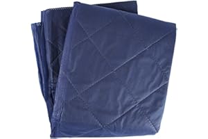 FRANZ MENSCH 25 Stück Hygostar Patientendecken | PES-Füllung, PP, Karton, Gewicht: 500g, blau, L: 190cm, B: 110cm, Patientendecke, Notfalldecke, Einmaldecke