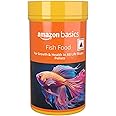 Amazon Basics Complete Granule Fish Food | 93 Gram | for Growth and Health | Fish in All Life Stages