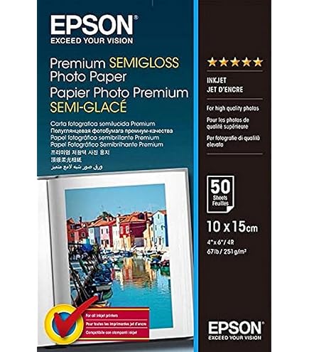 Papier Photo PermaJet Oyster A2 – 25 Feuilles, 271 G/m², Finition Lustrée, Séchage Instantané, Compatible Encres Pigment/dye