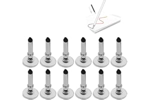 CRGANGZY 12 szt. uniwersalnych końcówek wymiennych rysików, precyzyjny, okrągły kształt, wymienne końcówki rysika do urządzeń z ekranem dotykowym, akcesoria do telefonu, tabletu, rysika