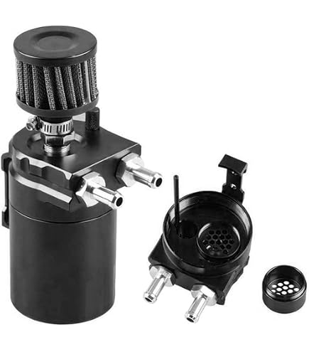 Decanter Vapori Olio Amazon Vusddy Recuperatore Vapori Olio Motore 300ml - In Alluminio, Con Filtro E Tubo | Per Auto Distillatore Oli Essenziali - 9