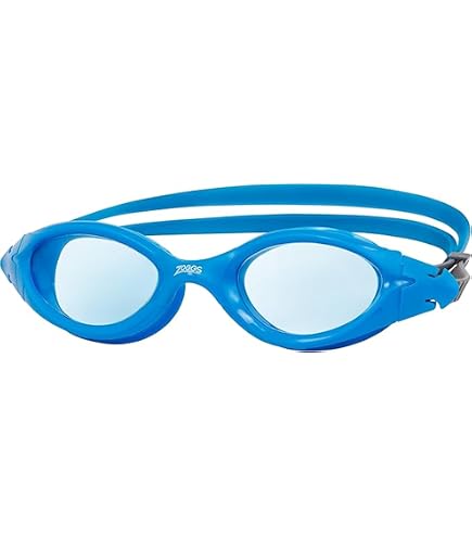 Lunettes De Natation Zoggs Aqua Flex Titanium – Visibilité 180°, Anti-buée, Cadre Souple, Approuvées FINA