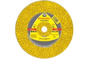 Klingspor A 24 EX Disque à tronçonner 125 x 3,2 x 22,23 mm gekrümmt 1 pièce