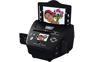 Rollei PDF S 240 SE Multiscanner per Foto Diapositive e Negativi Fotografico 35mm/135, Scanner Pellicole e Convertitore in Digitale Alta Risoluzione, Scanner-Foto-Diapositive-Negativi-Digitale