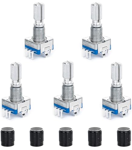 10 Stück EC11 Drehgeber Mit Schalter - Digitales Potentiometer Für Audio & Elektronik