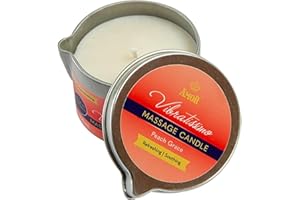 ‎VIBRATISSIMO VIBRATISSIMO Świeca do Masażu Peach Grace 50ml o Zapachu Brzoskwiniowym I Relaksacyjna I Z Naturalnych Surowców i Olejem Kokosowym I Dla Wrażliwej Skóry