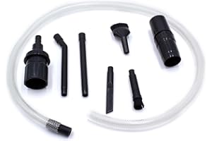 vhbw Universal Mikro Staubsauger Aufsatz Set 8-teilig kompatibel mit Staubsauger Philips, AEG, Electrolux, Dirt Devil, Rowenta, DeLonghi, Miele, Bosch, Siemens