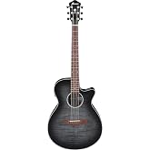 Ibanez AEG70 TCH - Transparent Charcoal Burst High Gloss Elektro Akustik Gitar