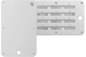 GANKE Crypto Steel Bitcoin Wallet,Cryptocurrency Seed Backup Cold Storage, Cold Hardware Wallet for Crypto, Supports up to 24 Words