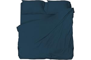 hermet Set Lenzuolo Matrimoniale Microfibra, Avio, Completo Letto, Lenzuolo Sopra, Lenzuolo Con Angoli, Coppia Federe, Winner