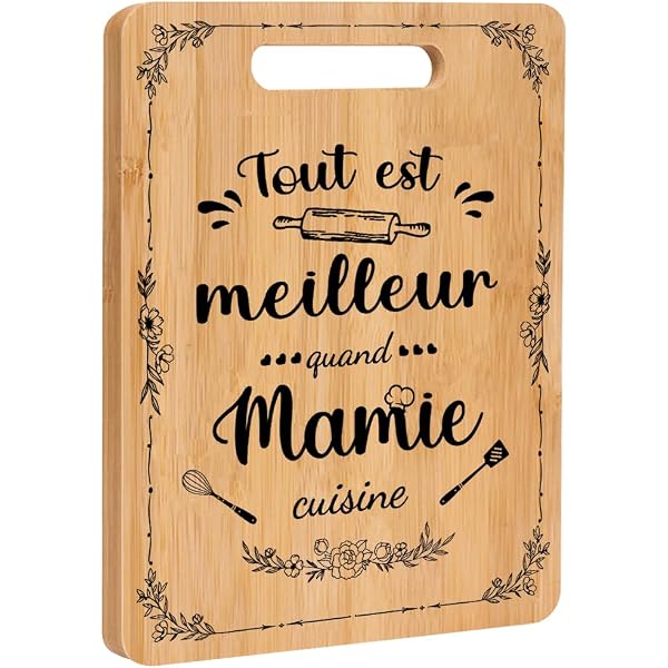 Idée Mamie Tote Bag Cadeau Fête des Grands-Mères Noël Anniversaire Fête des Mères Pâques Retraite Merci Annonce Grossesse Sac Mamie Cabas de Plage Femme Sac en Toile Totebag Cadeaux Personnalisé