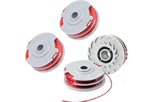MAOZHOU Strimmer Spool Line,4 PCS Φ1.5mm 11m FLY021 513937190 Standard Double Autofeed Nylon Spools,Strimmer Wire Compatible with Flymo Contour XT/500E/500 XT/Multi Trim/Power Trim/Mini Trim