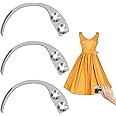 Security Tag Remover,3PCS Handheld Security Hook Detacher,Manual Security Tag Remover Key,Security Tag Detacher Security Tag Remover for Clothes,Clothes Tag Remover with Hook for EAS Detacher Hard Tag