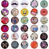 Click-Button Set mit 30 verschiedenen Buttons - Sie erhalten die Buttons die abgebildet sind