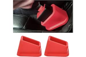 JNNJ 2 Pièces Support de Boucle de Ceinture de Sécurité de Voiture, Porte-Boucle Ceinture Sécurité En Silicone, Boucle Rehausseur pour Ceintures de Sécurité, Universal Accessoires de Voitures