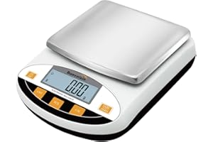 Bonvoisin Digital Precision Analytical Lab Scale - High Precision Electronic Jewelry & Kitchen Scale, 3000g x 0.01g Readability