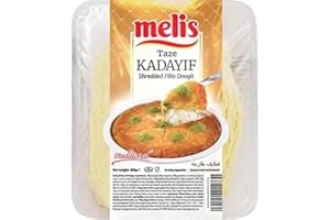 GENERISCH Best Match Dubai Schokolade Kadayif Teigfäden hauchdünn taze kadayıf Geeignet zur Zubereitung berühmter 500 Gramm Mit Pufai Grocery,