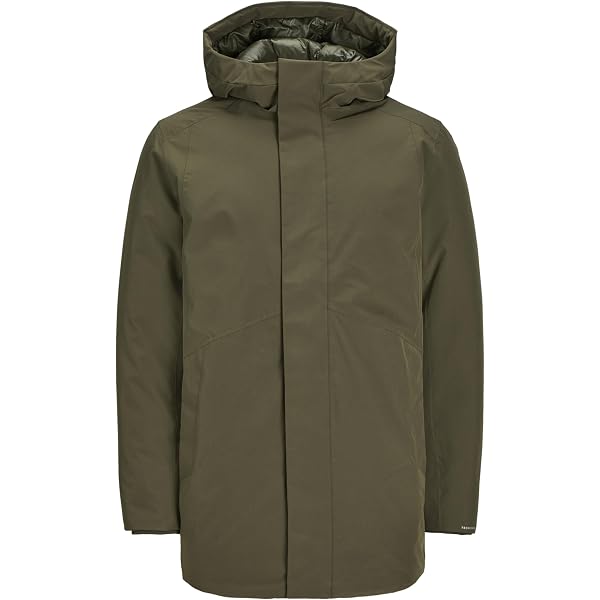 Parka JACK & JONES Jprccmoon Sn Homme - Capuche, Coupe Moderne, Pour Automne