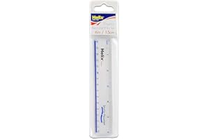 Helix 6 inch 15cm Clear Ruler