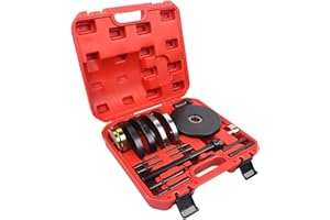 WANWANPER Wheel Hub Bearing Installer Remover Set, 82mm Wheel Hub Bearing Unit Removal Tool Set Carbon Steel Remover Tool, Hub Puller, Separator, Assembly/Disassembly Tool for Vehicle