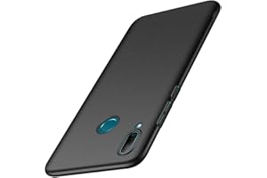 BHUUNO TXLING Ultra Dünn Hülle Kompatibel mit Huawei Honor 10 Lite/P Smart 2019 Hülle Schutzhülle Handyhülle [Anti-Fingerabdruck] Hardcase PC Bumper Case für Honor 10 Lite/P Smart 2019 - Schwarz
