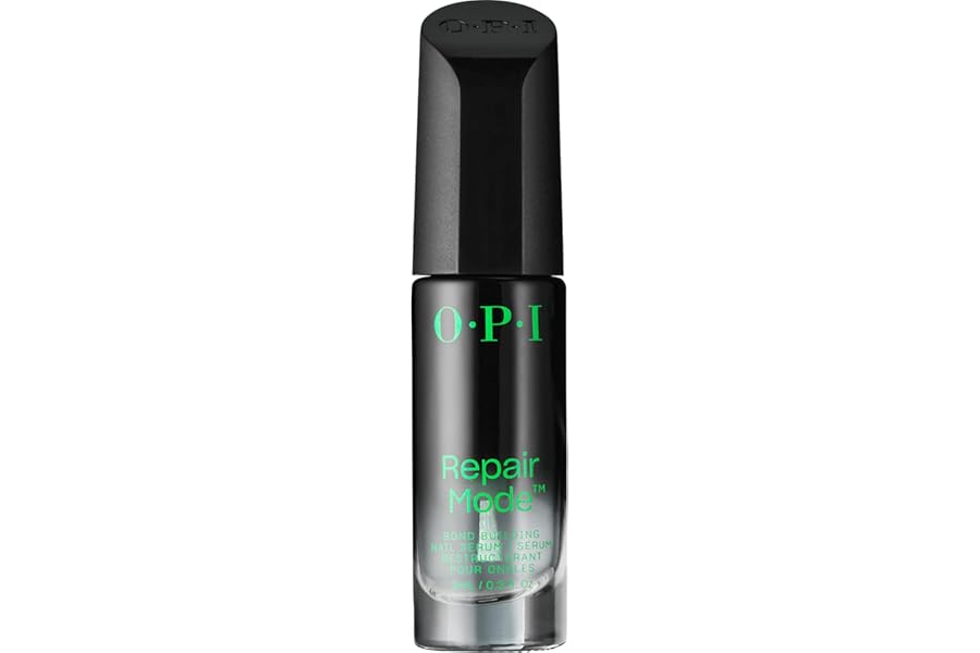 OPI Repair Mode Nail Polish Nail Repair and Strengthening Vegan Formula, Patented Bond Building Nail Serum Repairing 99% Of Nail Keratin, Professional Nail Strengthener for Damaged Nails, 9ml