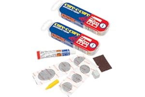 2 x Weldtite Puncture Repair kit 4 Road Touring Bike Cure c Cure Cycle Tube