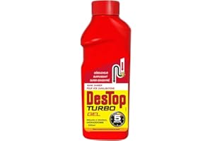Destop deboucheur canalisation Turbo 5 Min Gel Javel 500 ml, 3059940006365