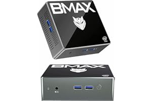 BMAX Mini Pc 8GB DDR4 256GB SSD B2Proro W-11 Pro Intel Celeron N4100 Supports 4K Dual HDMI Output Three Screen Display Mini Computer Desktop Processore Gigabit Ethernet Quad Core Micro PC