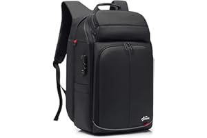 MUPACK Anti-vol Sac à Dos de Voyage avec Connecté USB - 40L Grand Sac à Dos Ordinateur Portable 15,6/17,3 Pouces Antivol Sac Business avec pour Hommes Femmes Étudiants Noir