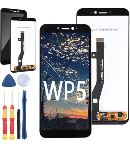 REY Kit 3 In 1 Per OUKITEL WP39: Vetro Temperato 9H+ E Custodia TPU Antiurto, Protezione Totale