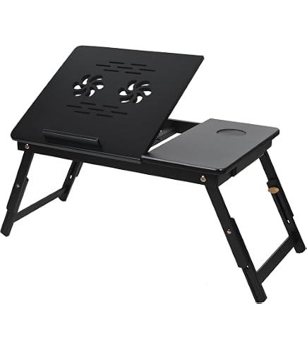 Scrivania per computer con cassetto portaoggetti e supporto per monitor