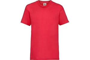 Shirtinstyle Kinder-Shirt Basic Uni Fruit of The Loom div. Farben Größe 104-164